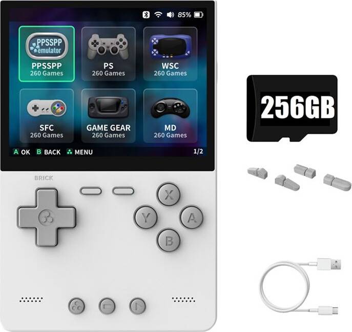 Handheld Game Console 256GB 3.2 Inch