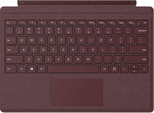 Microsoft surface pro type cover Surface Pro Microsoft Type Cover QWERTY Layout Backlit Keyboard