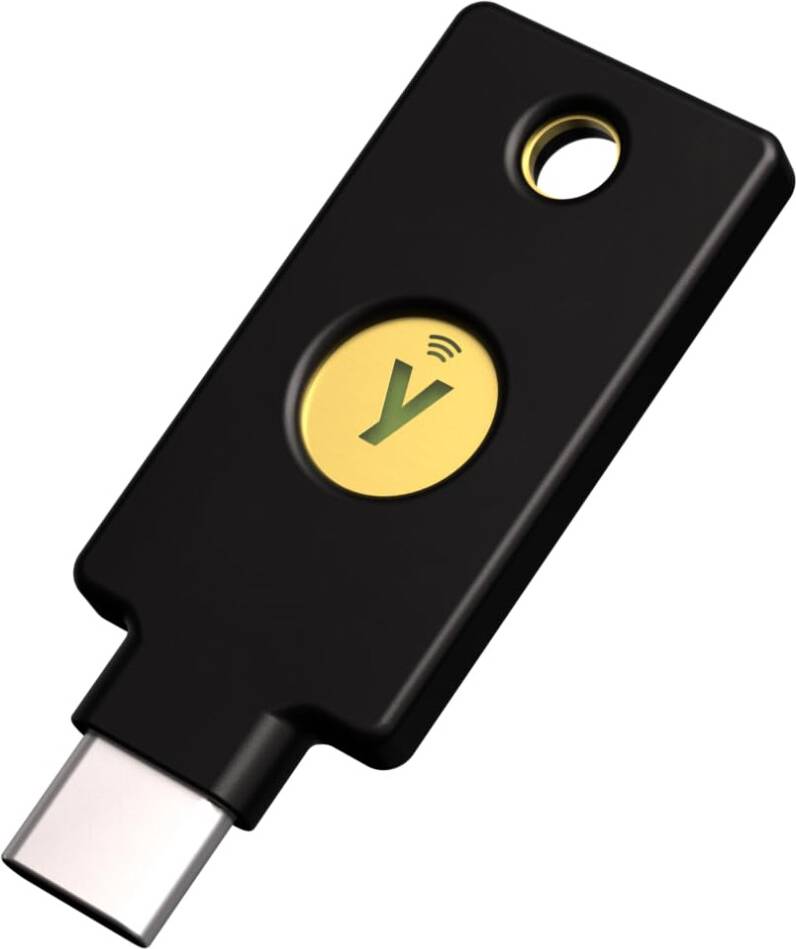 YubiKey 5C NFC Two Factor Authentication Security Key