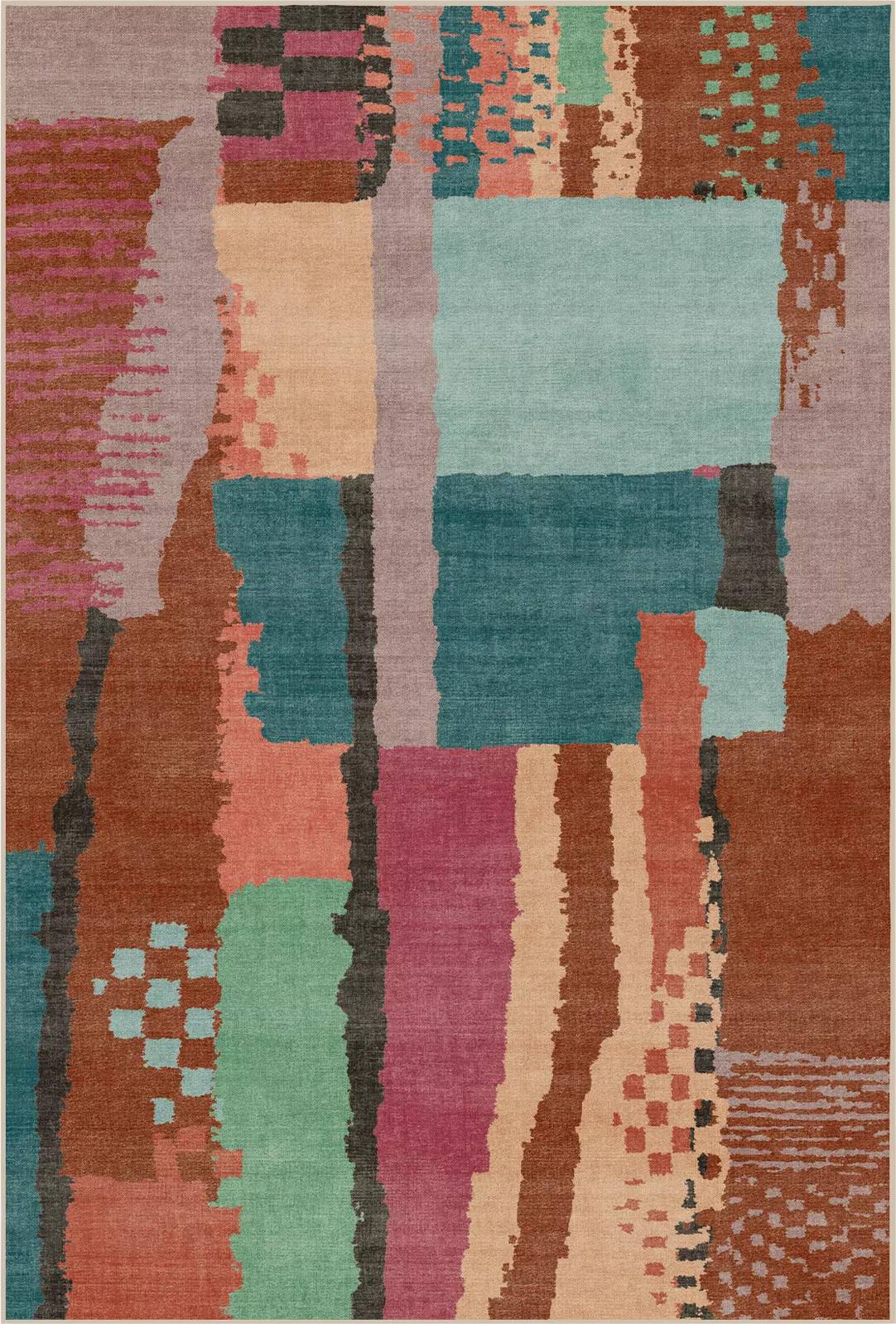 Ruggable Enya Rug Multi Multicolour