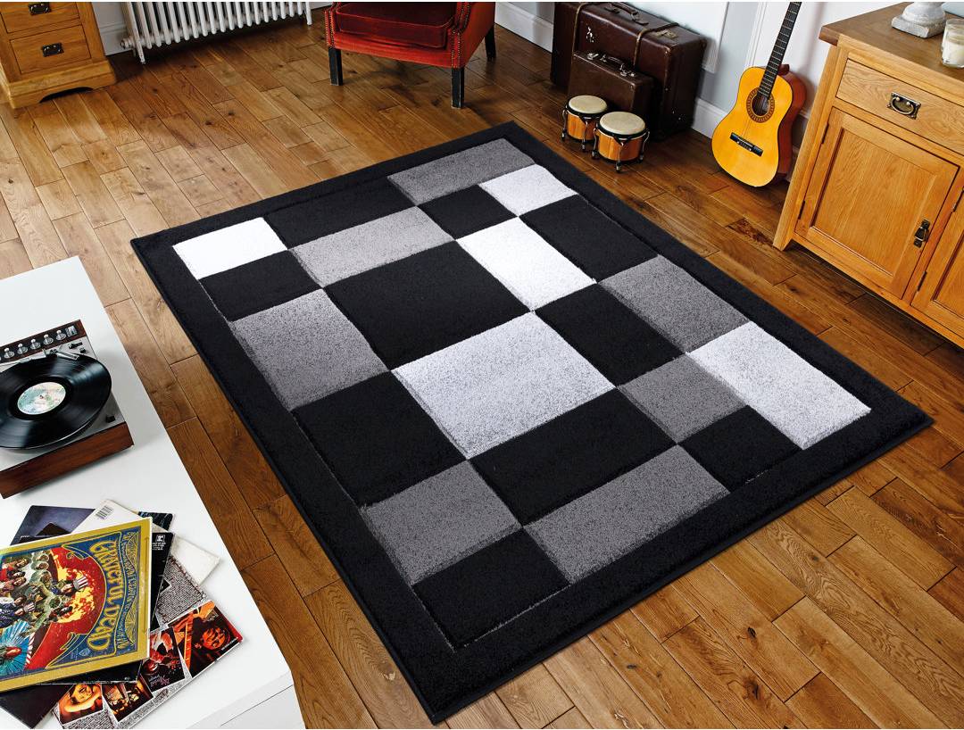 Metro Lane Geometric Area Rug Rectangle 200 x 290 cm