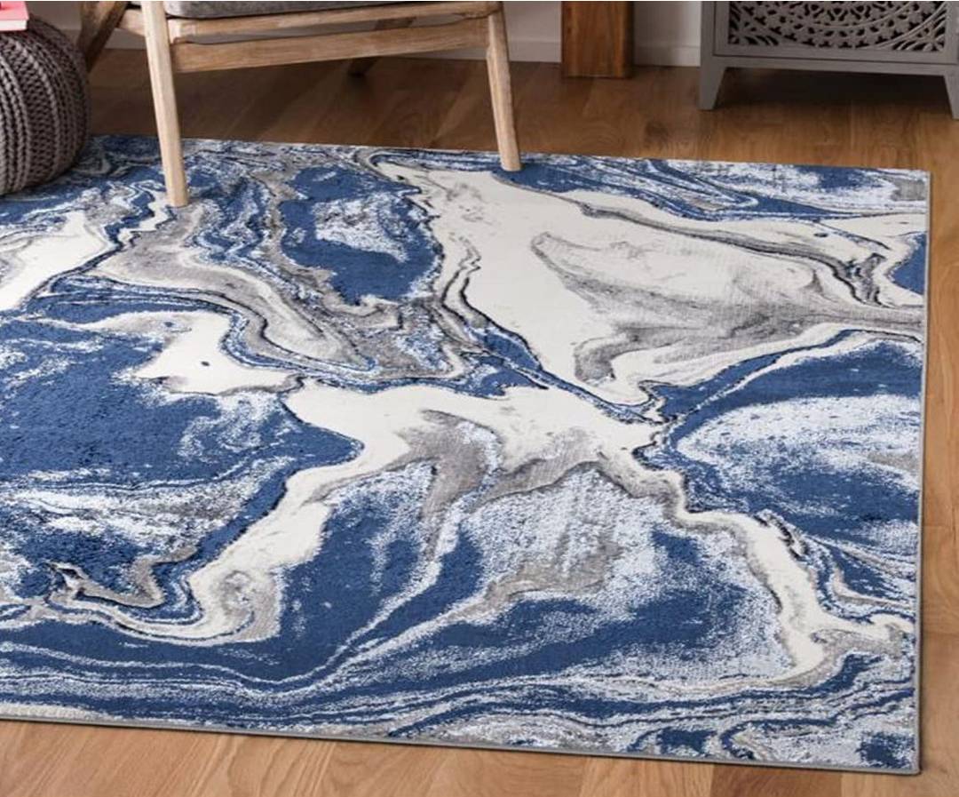 Metro Lane Amaje Abstract Area Rug Rectangle 80 x 150 cm