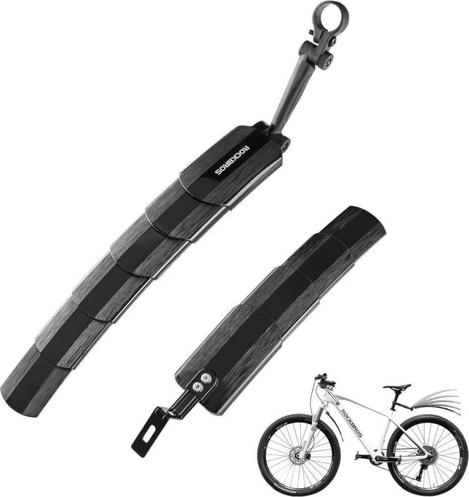 Rockbros Bike Mudguard Set Front Rear Adjustable Fender
