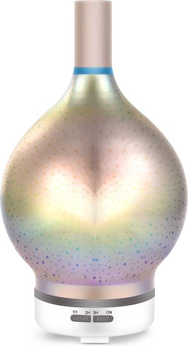 Essential Oil Diffuser 3D Firework Glass