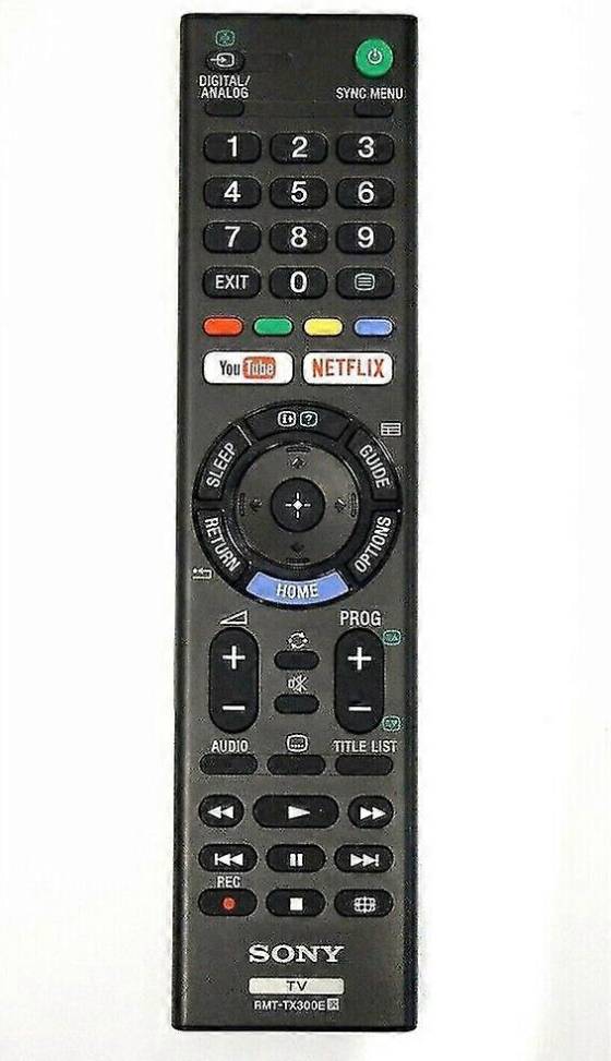 Kikidex Rmt-tx300e Remote Control For Sony Tv Remote Control