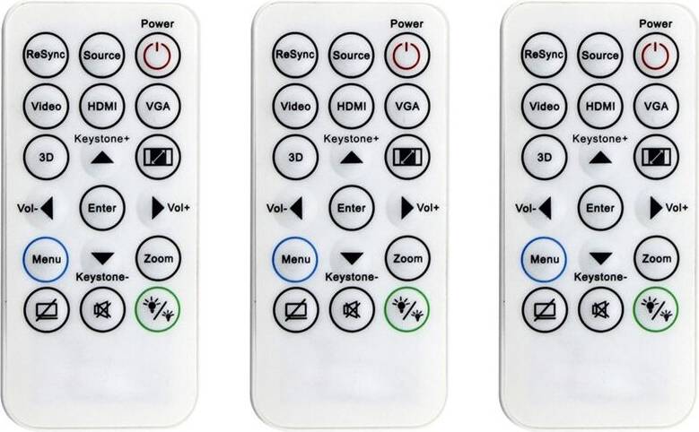 Typecat 3X Remote Control for Optma Projector IR29033