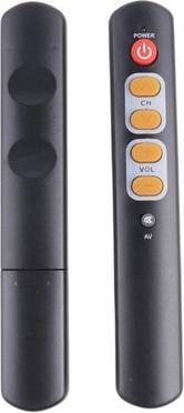 Sodial 2pcs Universal 6-Button Remote Control IR Learning