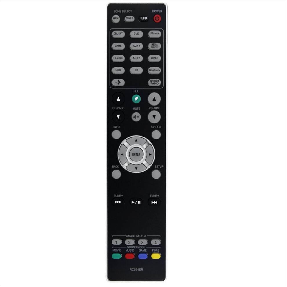 Exogio RC034SR Remote Control for AV Receiver
