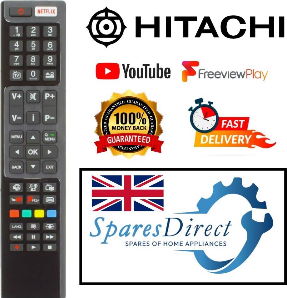 Hitachi Rc4848f Remote Control 55hb6t72u