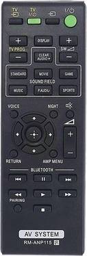 Sodial Rm-anp115 Remote Control For Sound Bar Ht-ct770
