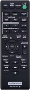 Sodial Rm-amu184 Hi-fi Audio System Remote Control