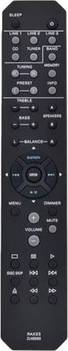 Sodial Audio Receiver Remote Control Rax33 Rs202bl