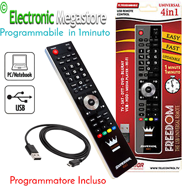 Superior Telecomando Universale Per Ricevitori Decoder