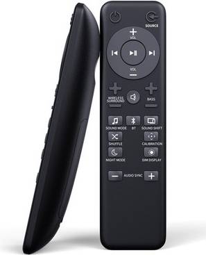Sodial Remote Control Replacement For Soundbar Speaker System