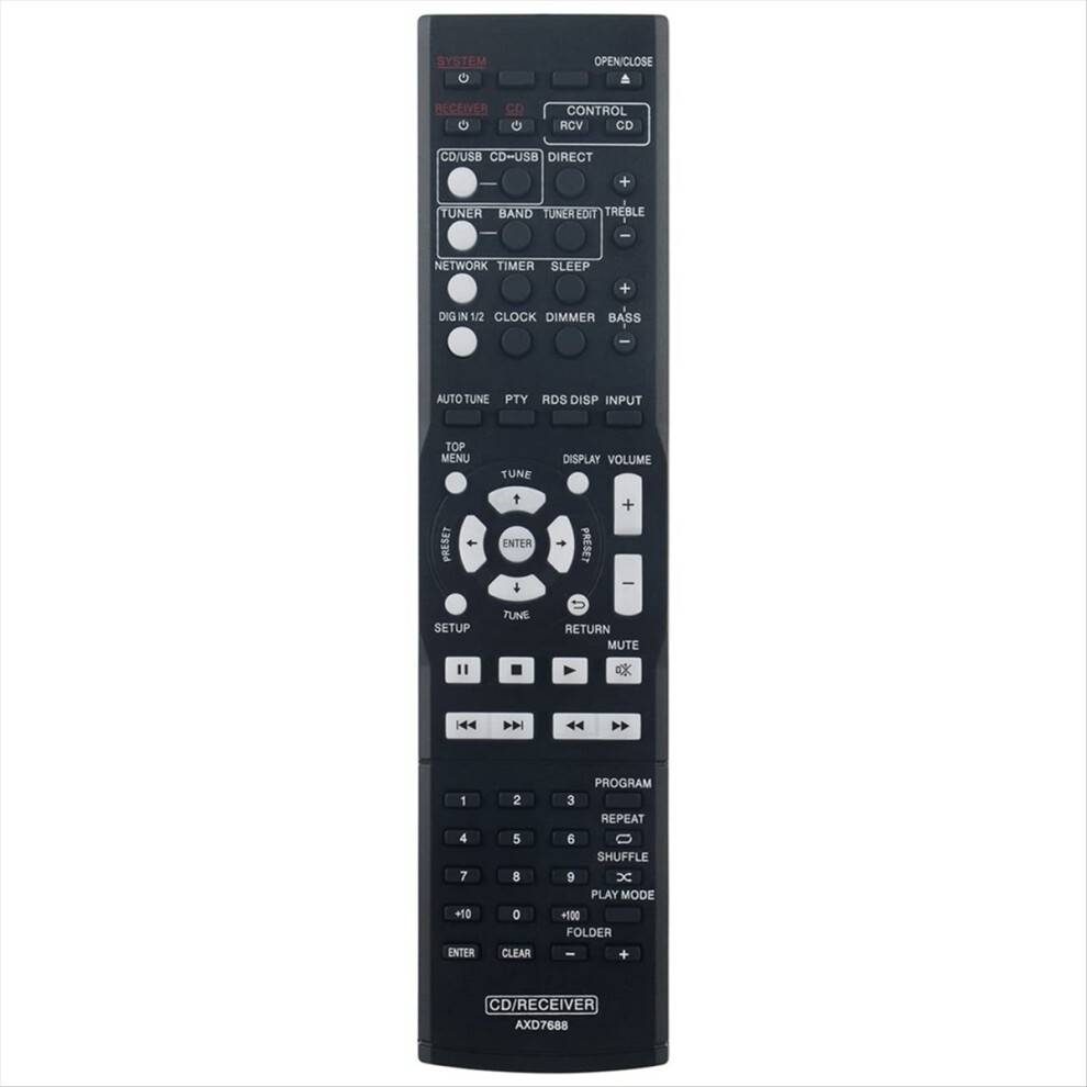 Exogio AXD7688 Remote Control for AV Receiver
