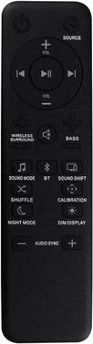 Sodial Remote Control For Bar Sound R2a8