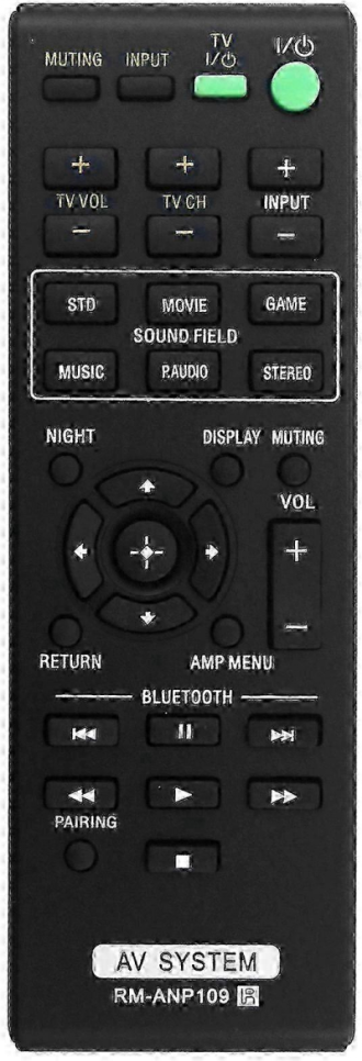 Sodial Rm-anp109 Remote Home Theater Sound Av System
