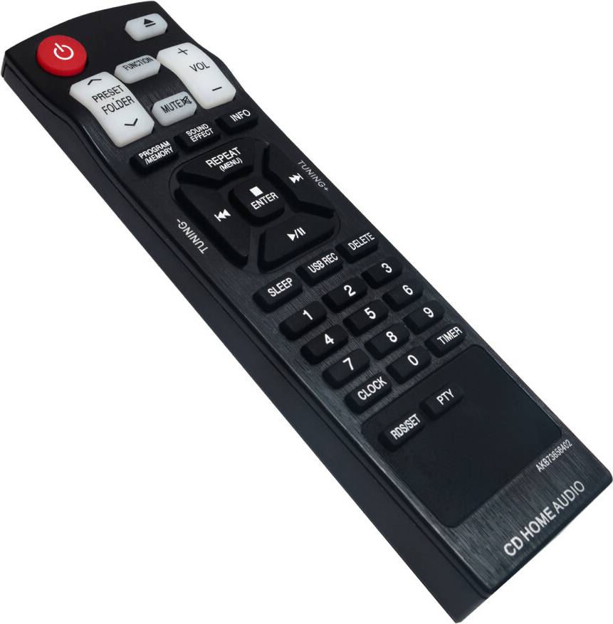 Micro hifi system Replacement Infrared Remote Sub Suit for LG Micro HIFI System