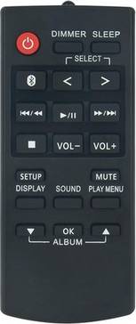 Sodial N2QAYB001215 Remote Control For Speaker Audio System