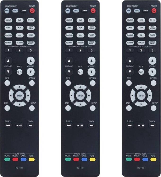 Typecat Remote Control RC-1183 for AV Receiver