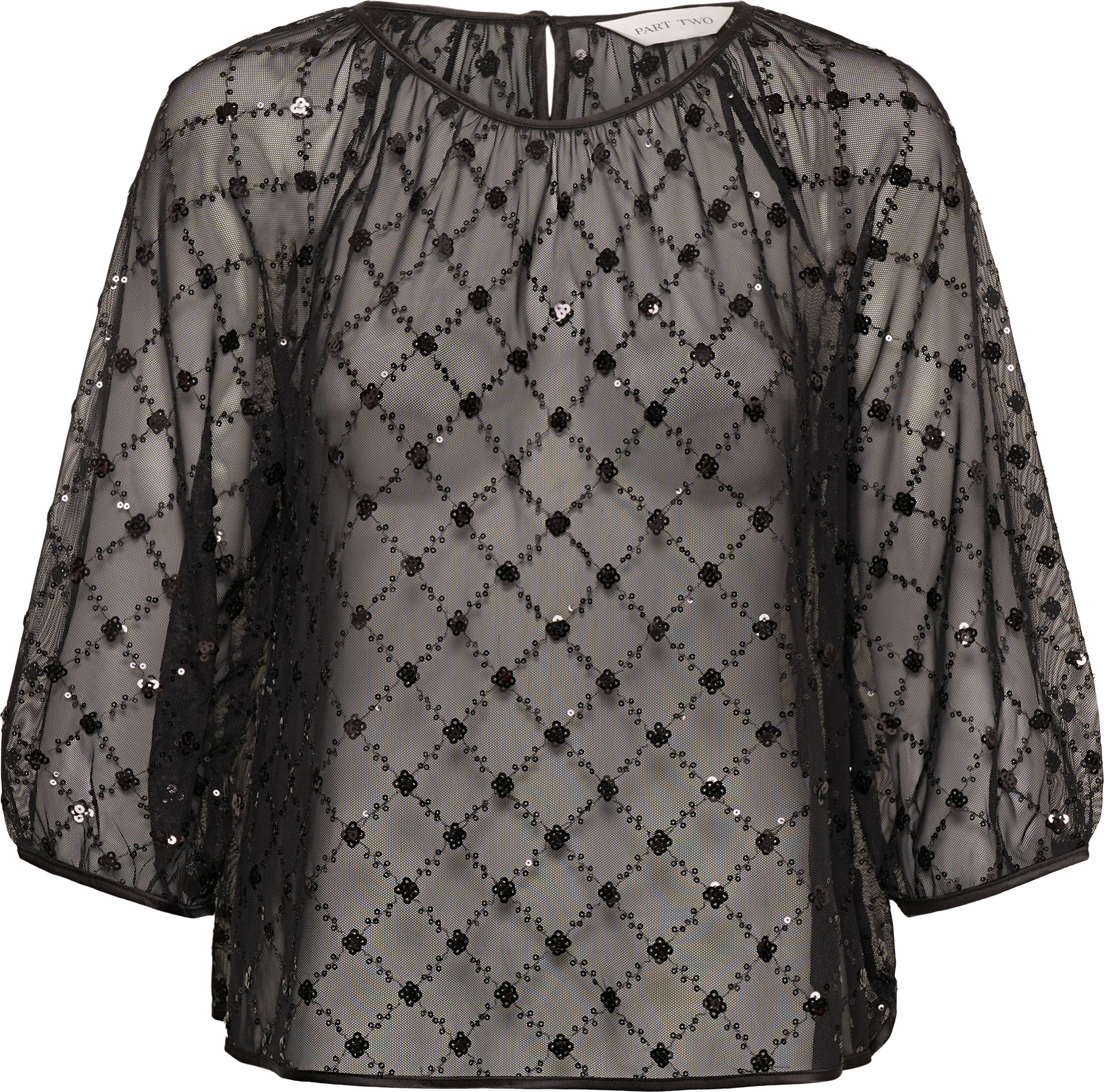 Part Two DimkaPW Bluse - Sort