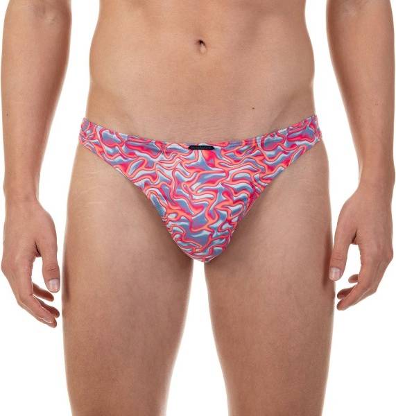 Bruno Banani Premium Line String - Pink Pattern
