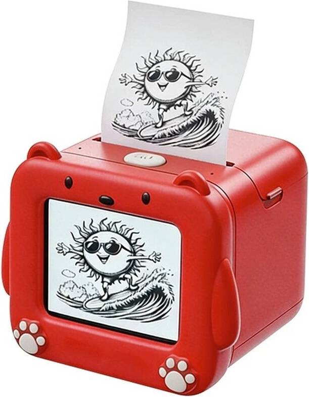 Portable Printer - Red