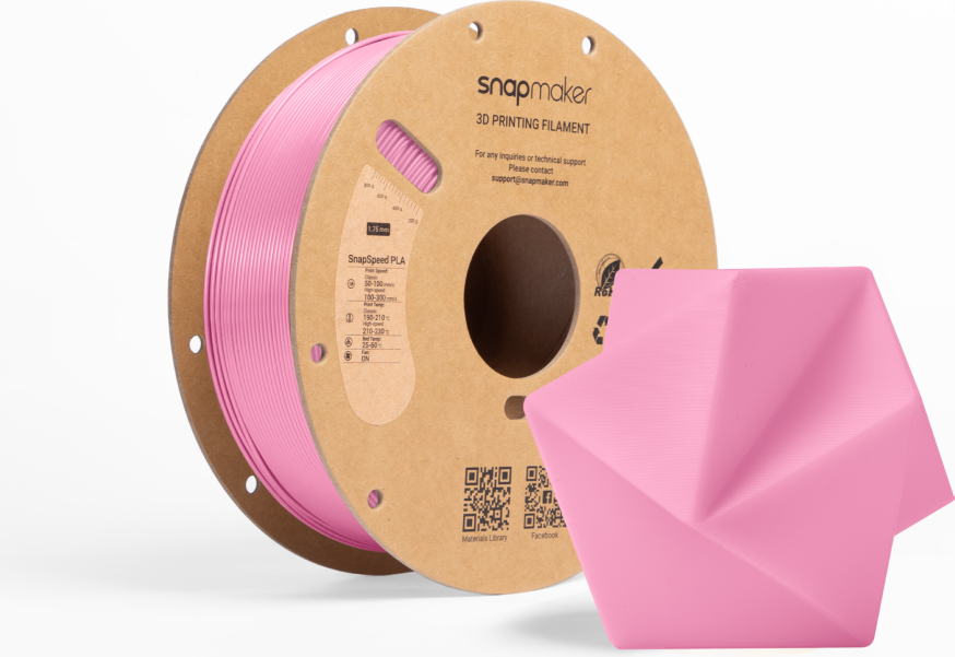 Snapmaker 3d drucker Snapmaker SnapSpeed PLA RFID-Rosa