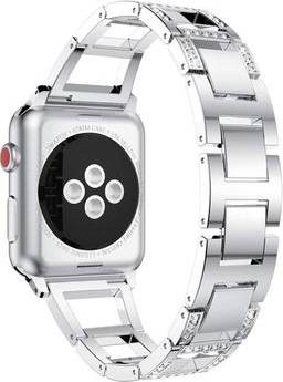 Apple Watch 41mm Rhinestone Trapezoid Style Watch Strap