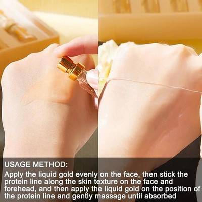 Soluble Protein Thread Set - Gold