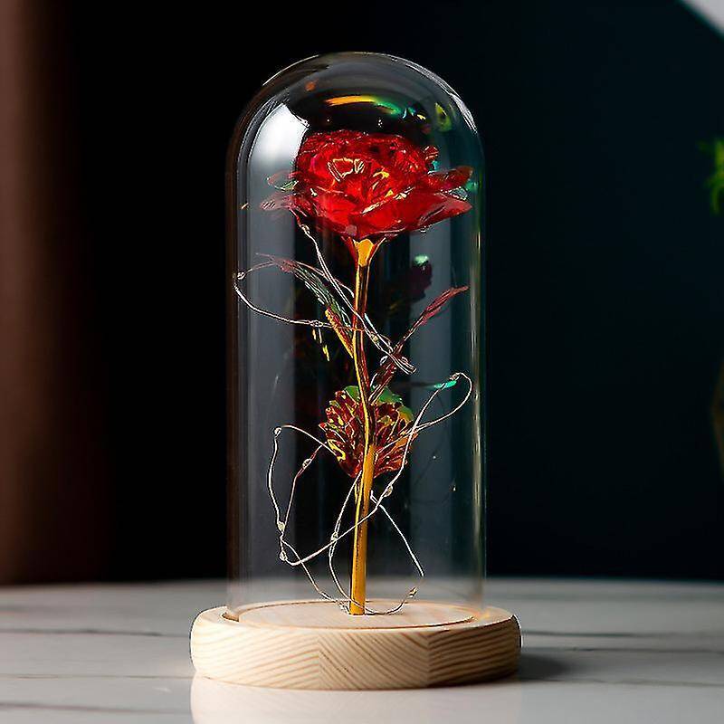 Forever Infinity Rose In Glass Dome