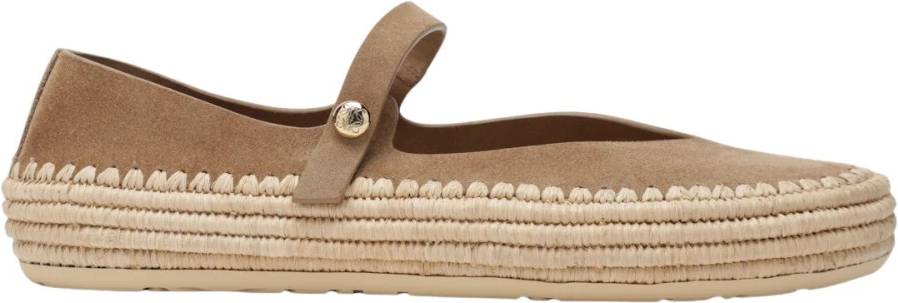 Loewe Rio Mary-Jane Suede - Beige
