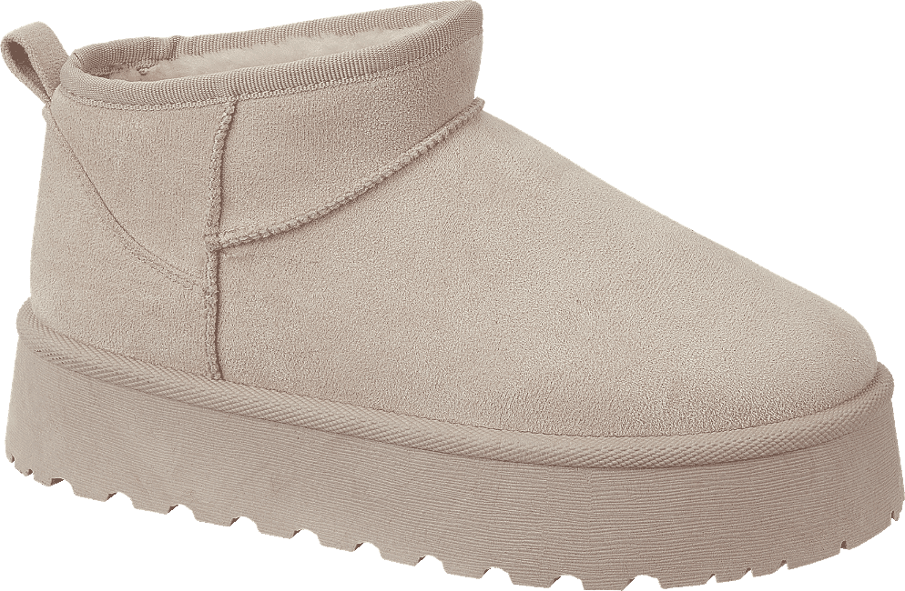 TJC Colleen Mini Platform Boot - Sand