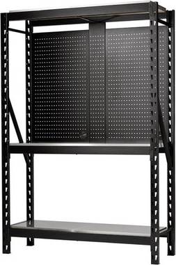 17 Piece Modular 3 Tier Racking Stainless Steel Shelving