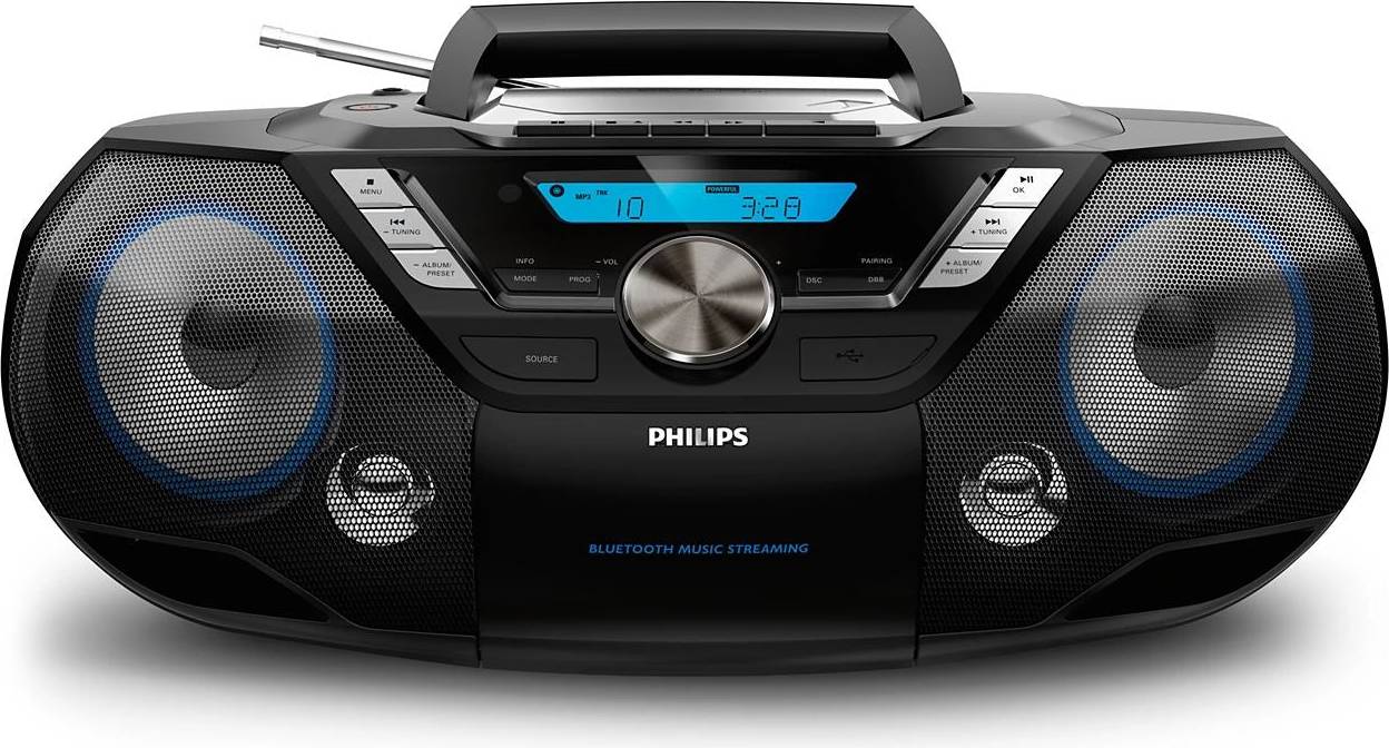 AZB798T-12 Audio Portable CD Player Sound System