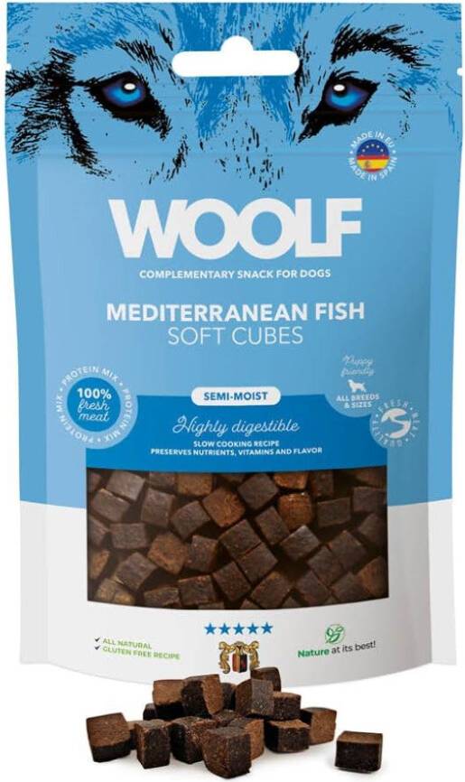 Woolf Soft Cubes Complementary Snacks for Dogs