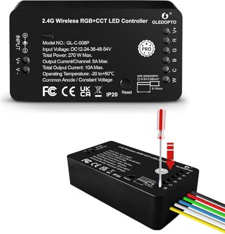 Zigbee led controller LED Strip Controller Zigbee 3.0 RGB CCT String Light & Light Strip