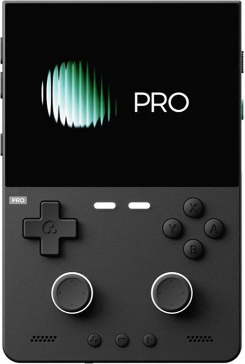 Retro Handheld Game Console Pro 3.95-inch Linux - Black
