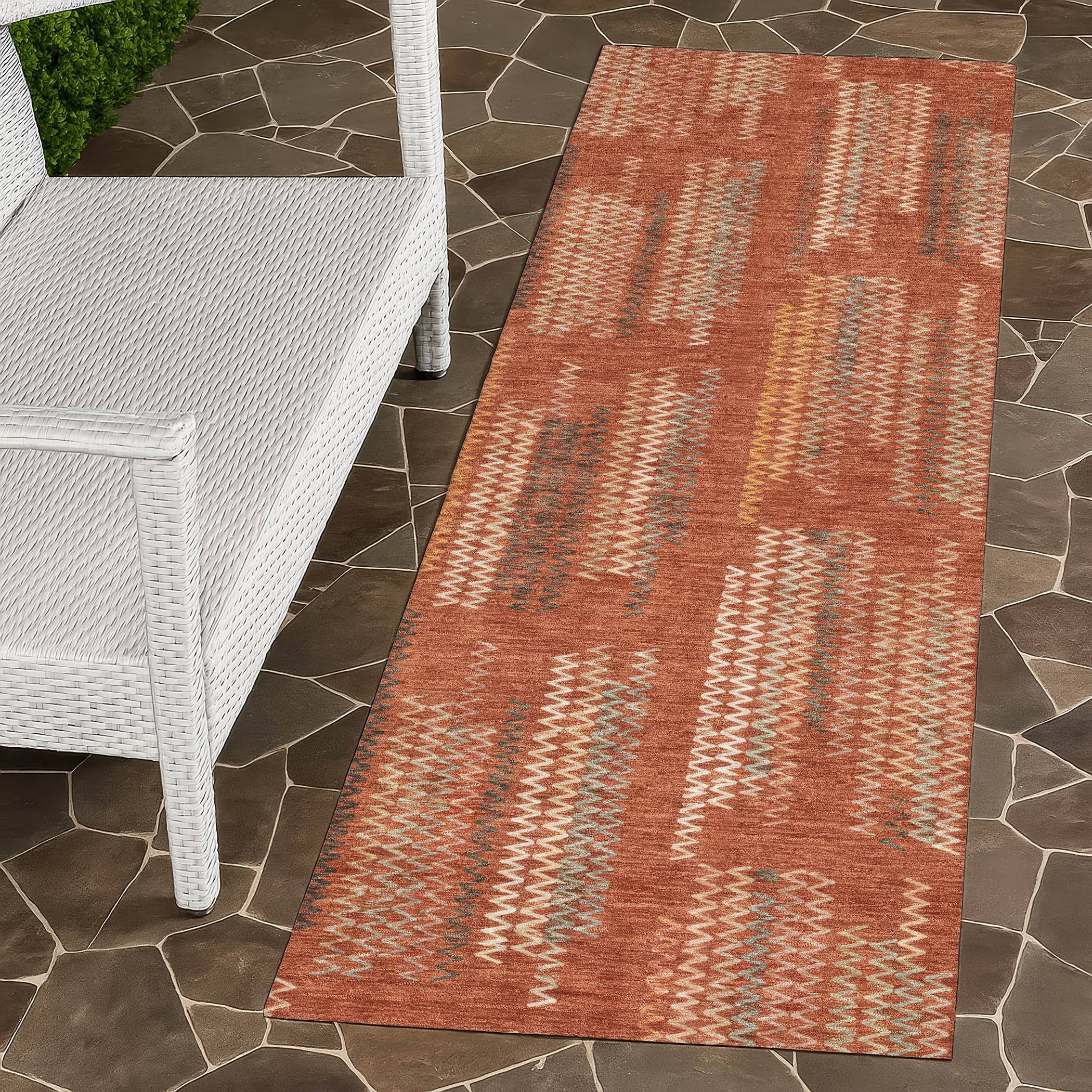 Addison Rugs Machine Washable Indoor Outdoor Hermon Chantille Rug