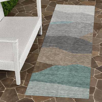 Addison Rugs Machine Washable Indoor Outdoor Modern Dacono Chantille Rug