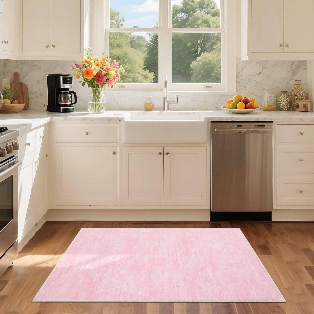 Brayden Studio Area Rug Rectangle 200 x 290 Blue cm