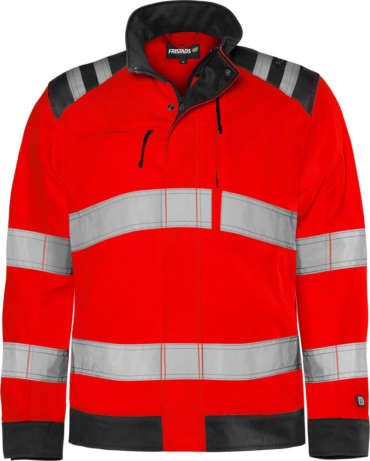 Fristads High-Visibility Work Jacket Green - Rouge