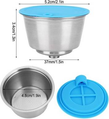 Stainless Steel Reusable Coffee Capsule