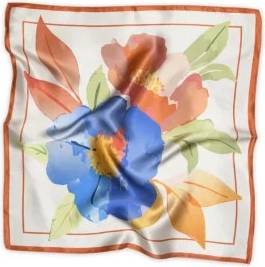 mp Denmark Raelyn Silk Scarf - Cream