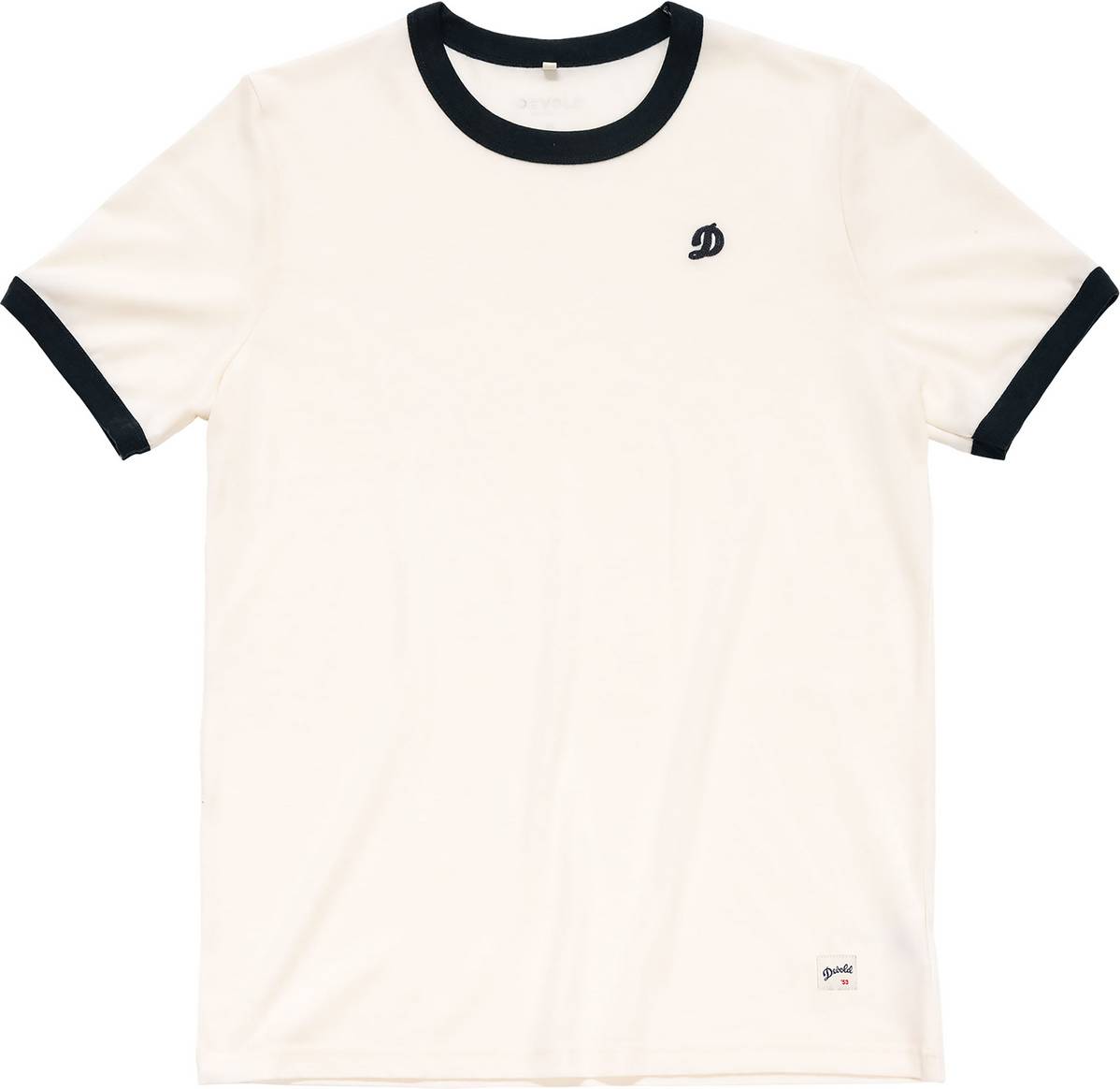 Archive Ringer Tee - White/Ink