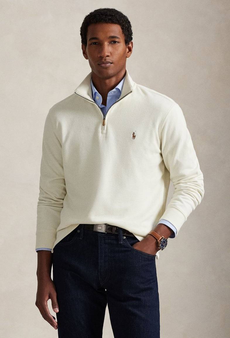 Polo Ralph Lauren Estate-Rib Quarter-Zip Pullover
