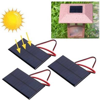 Solar Panel Efficient 1W Power Module 110x60mm