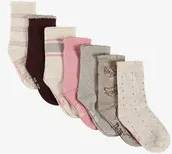 Minymo Socks W.Pattern Wild Rose