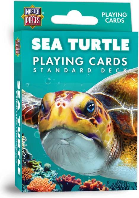 Sea Turtle Playing Cards Multicolor