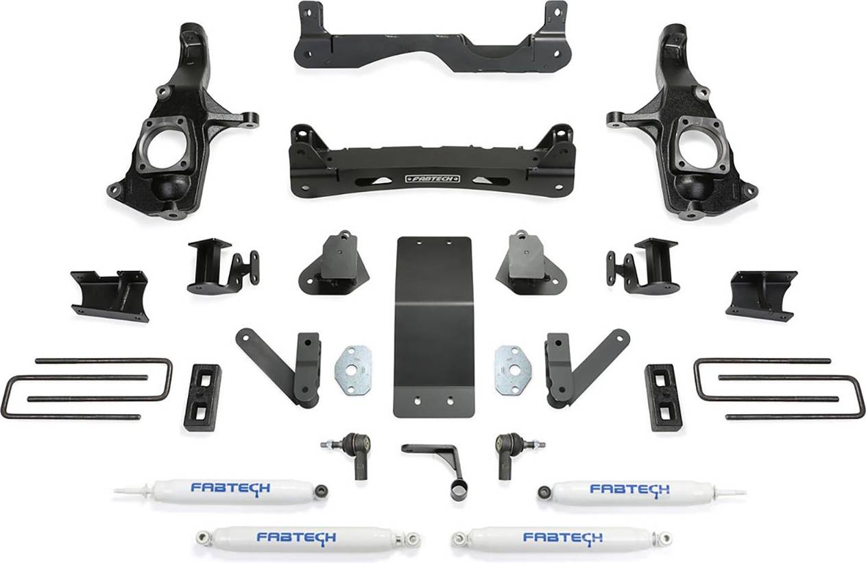 Lift kit Fabtech 4 Inch Lift Kit K1124DL